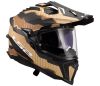 LS2 MX701 EXPLORER-06 CARBON  TRICK adventure helma hnědá/písková vel.3XL
